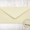 Briefumschlag Creme, für Hochzeitseinladungen, Hochzeitseinladungskarten, Dankeskarten, Danksagungskarten